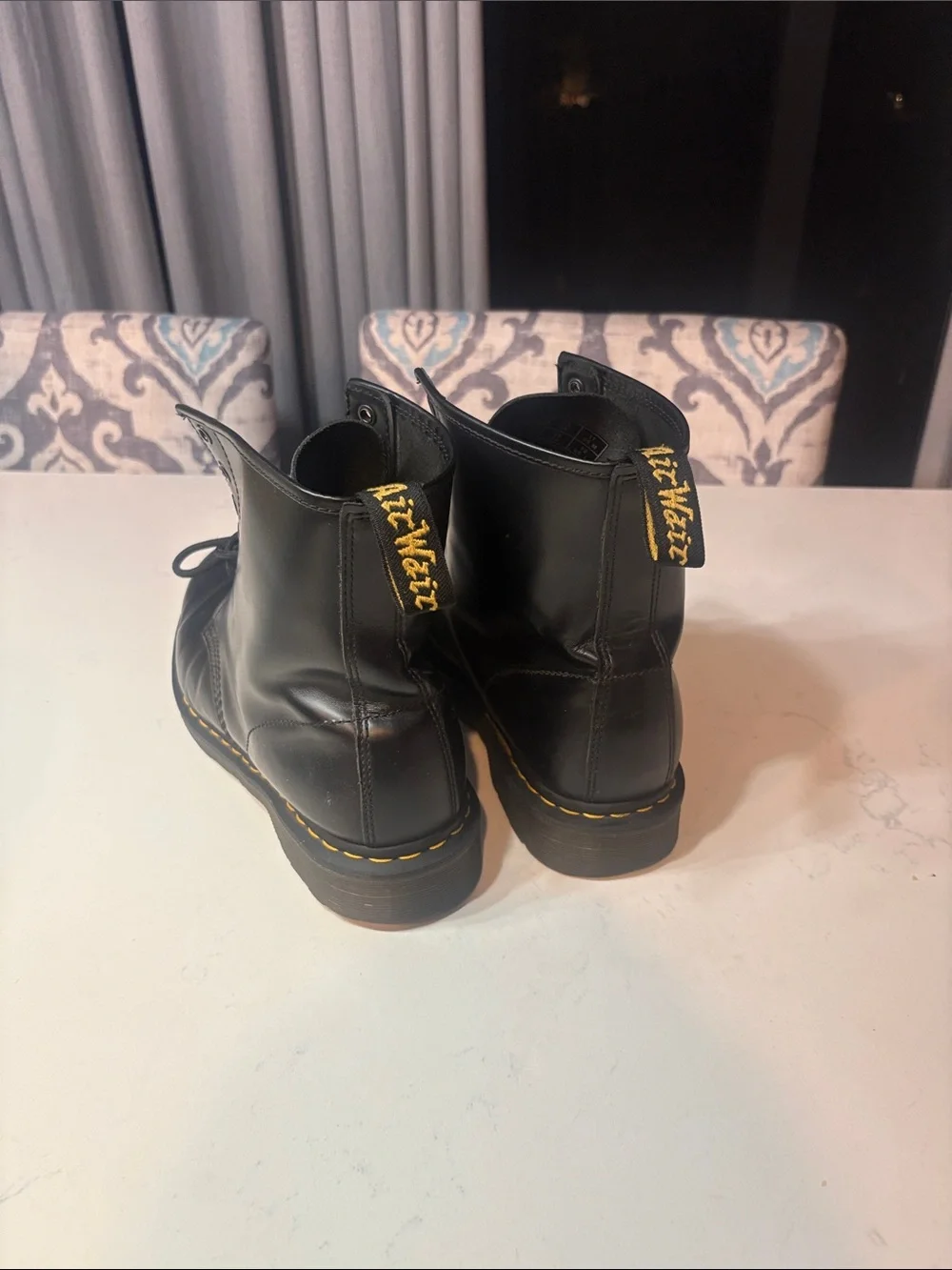 Dr. Martens Black Leather 11822 Boot